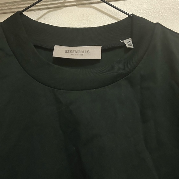 Essentials Forrest Green Men's Short Sleeve Tee - Picture 8 of 8